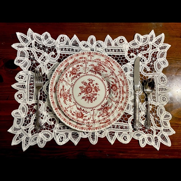 3 Vintage Johnson Brothers Indies Pink Earthenware HTF - Picture 3 of 4